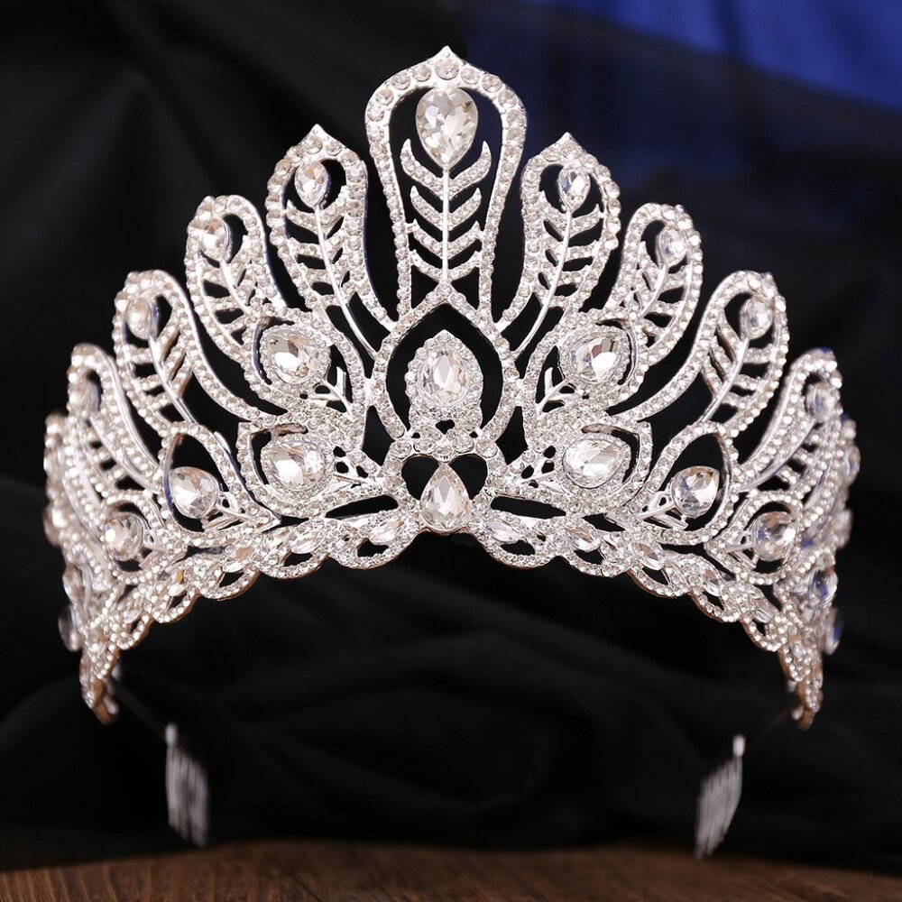 Elegant Silver Tiara